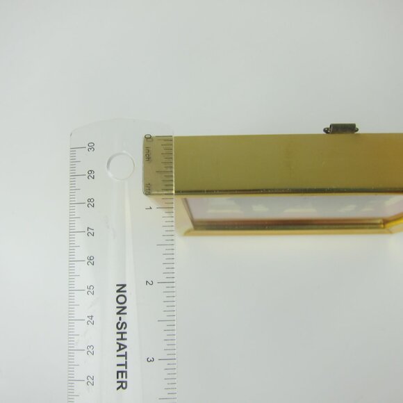 Vintage Swallowtail Butterfly Specimen Taxidermy Gold Frame Papilio Castor RARE - Picture 10 of 10